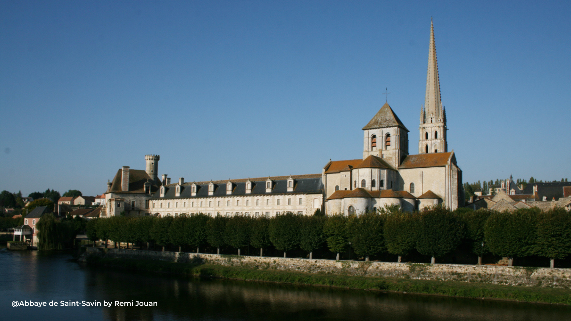 Abbaye de Saint-Savin by Remi Jouan